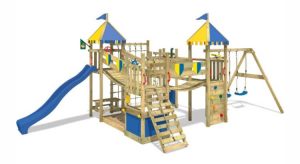 El mejor parque infantil de madera